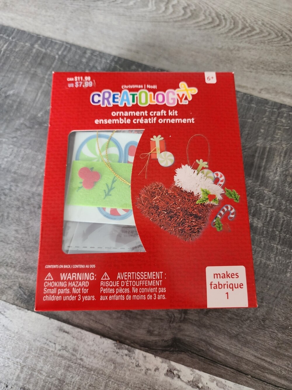 Creatology Ornament Craft Kit Christmas STOCKING Children Kids Creativity NEW
